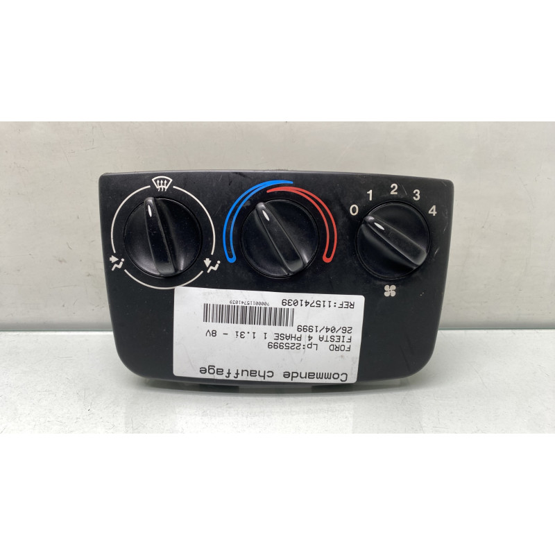 Commande chauffage FORD FIESTA 4 Photo n°1