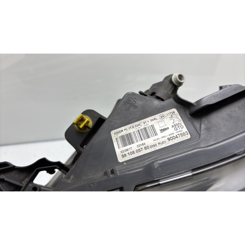 Optique avant principal gauche (feux)(phare) PEUGEOT 208 1 Photo n°7