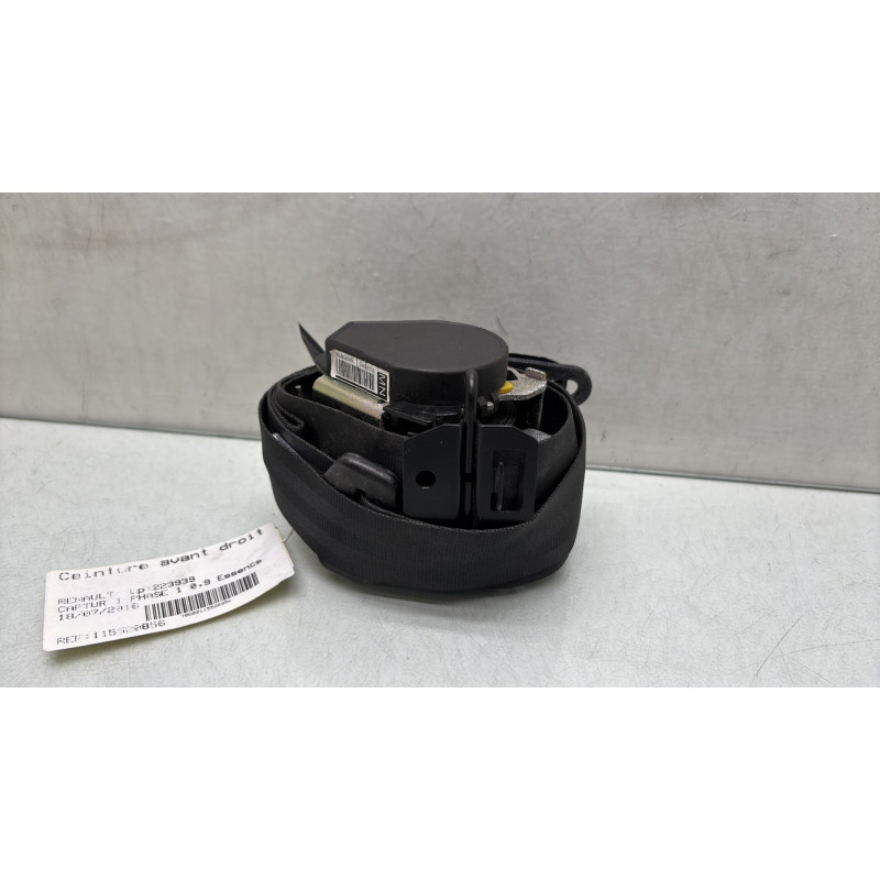 Pretensionneur de ceinture avant droit RENAULT CAPTUR 1 Photo n°1