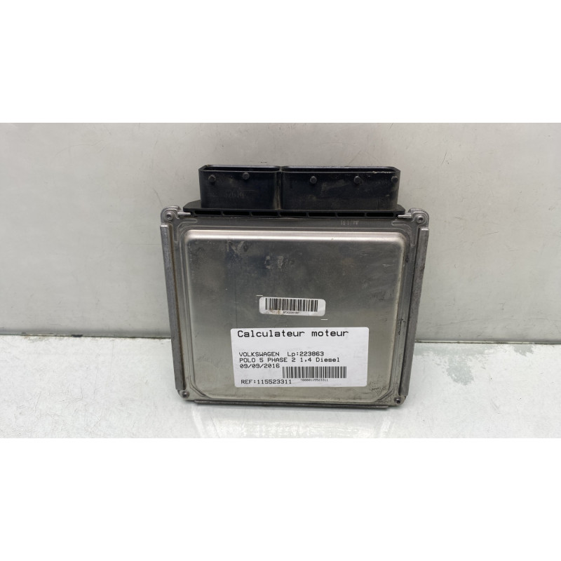 Calculateur moteur VOLKSWAGEN POLO 5 Photo n°4