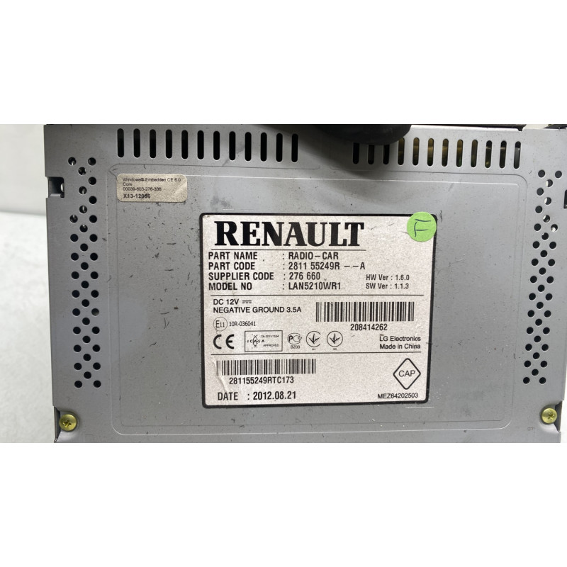 Ecran GPS RENAULT CLIO 4 Photo n°5