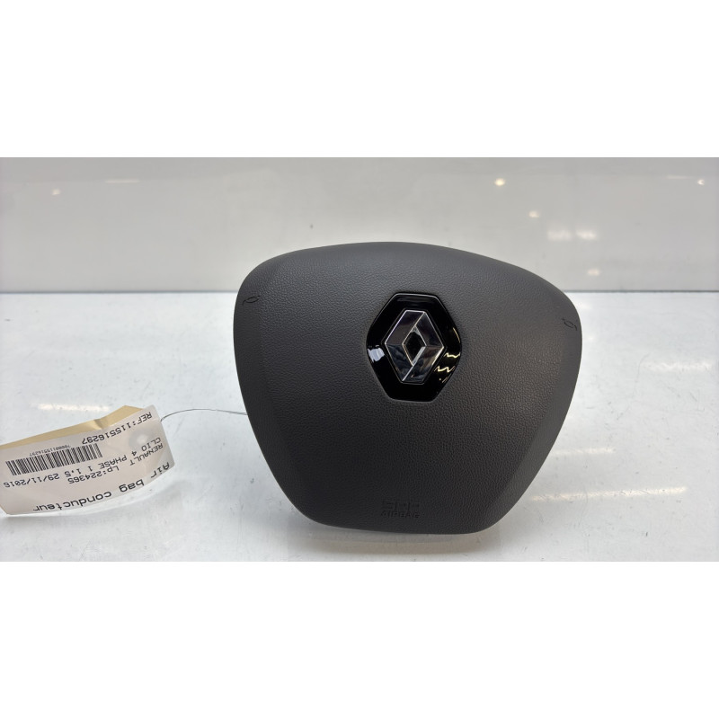 Air bag conducteur RENAULT CLIO 4 Photo n°1