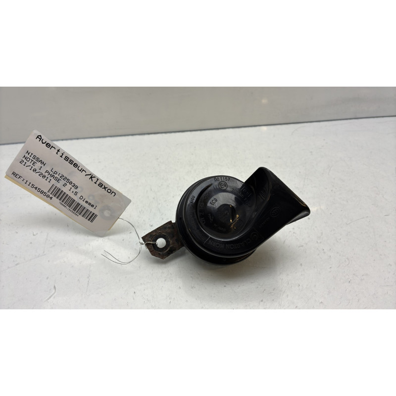 Avertisseur/Klaxon NISSAN NOTE 1 Photo n°1