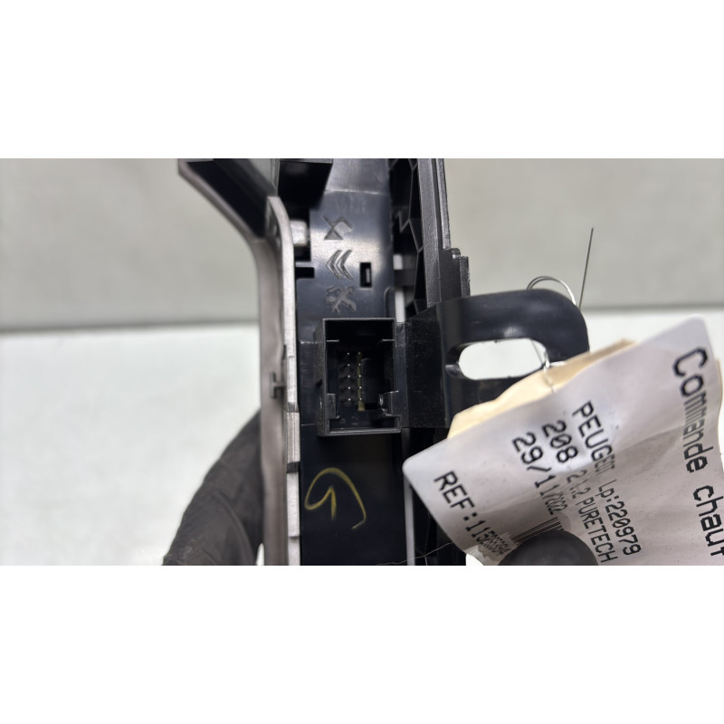 Commande chauffage PEUGEOT 208 2 Photo n°3