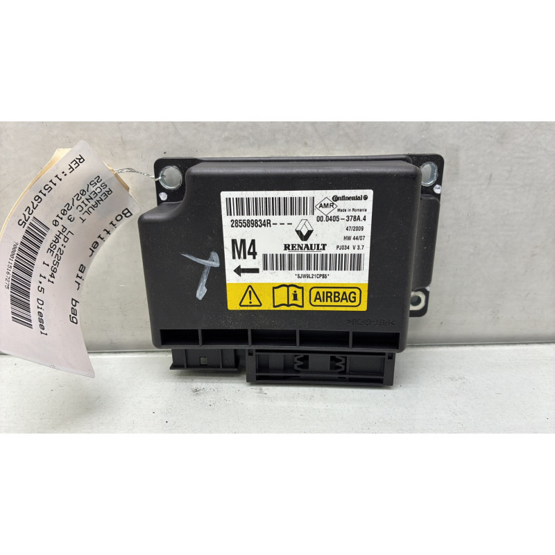 Boitier air bag RENAULT SCENIC 3 Photo n°1
