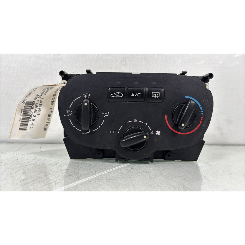 Commande chauffage PEUGEOT 307 Photo n°1