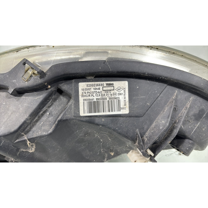 Optique avant principal gauche (feux)(phare) RENAULT KANGOO 1 Photo n°4
