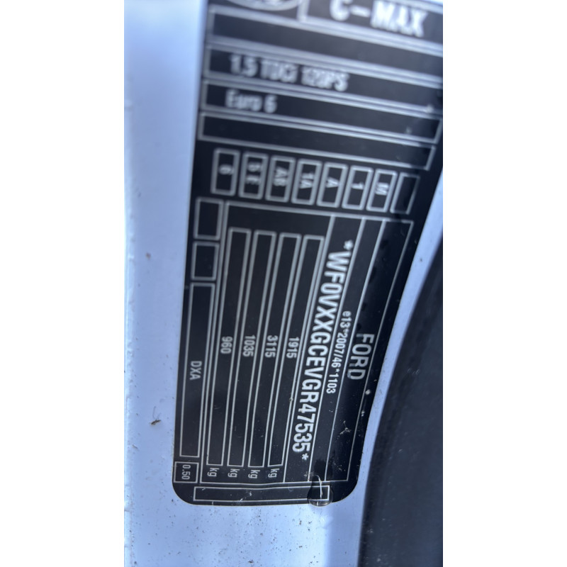 Custode avant gauche FORD C-MAX 2 Photo n°17