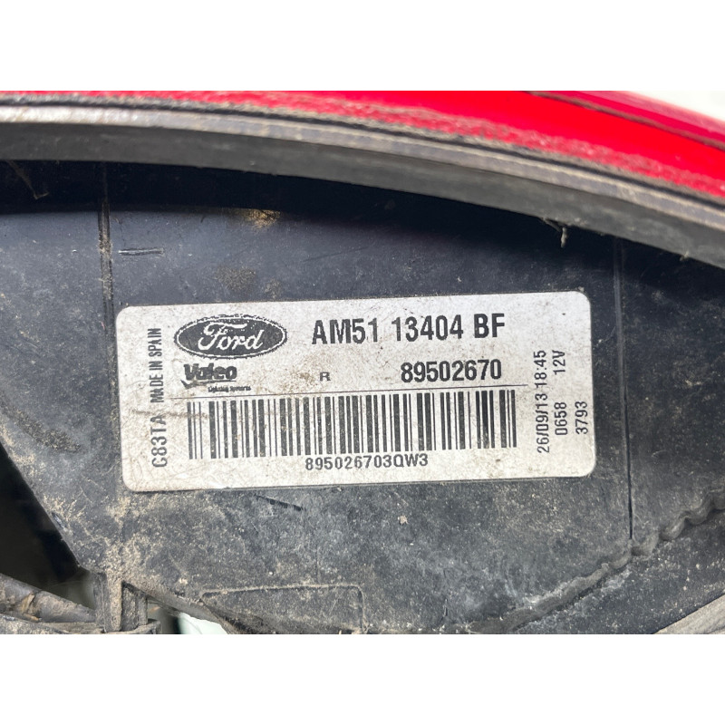 Feu arriere principal droit (feux) FORD C-MAX 2 Photo n°4