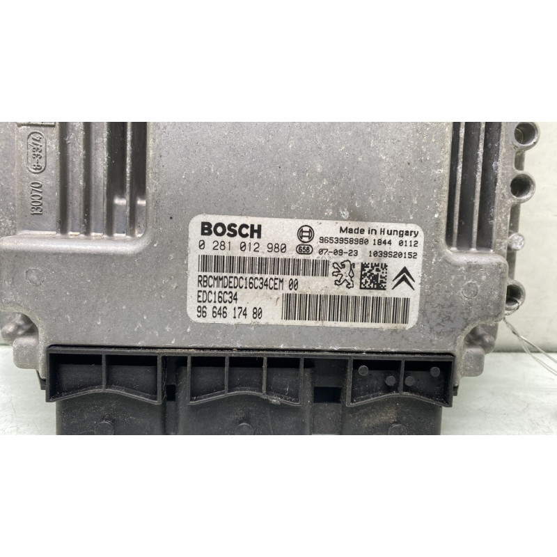 Calculateur moteur CITROEN C4 GRAND PICASSO 1 Photo n°2