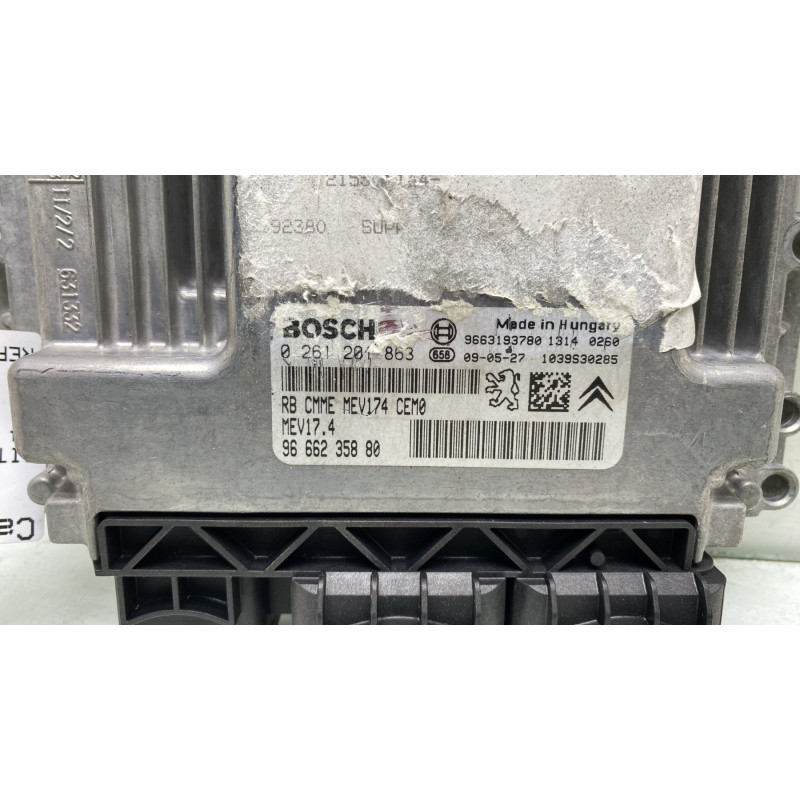 Calculateur moteur CITROEN C4 1 Photo n°2