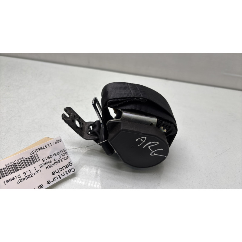 Ceinture arriere gauche VOLKSWAGEN GOLF 7 Photo n°3