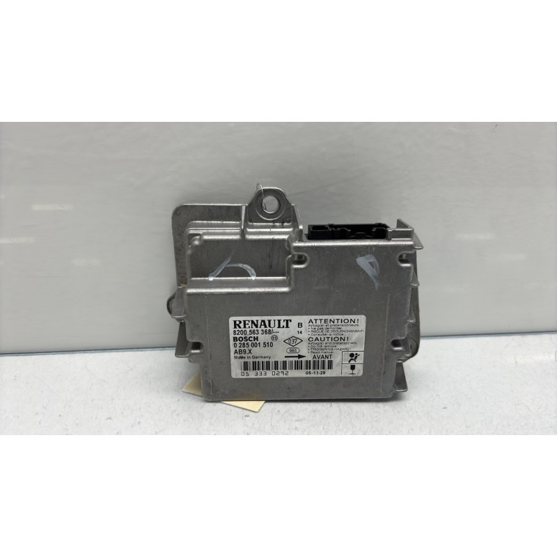 Boitier air bag RENAULT CLIO 3 Photo n°1