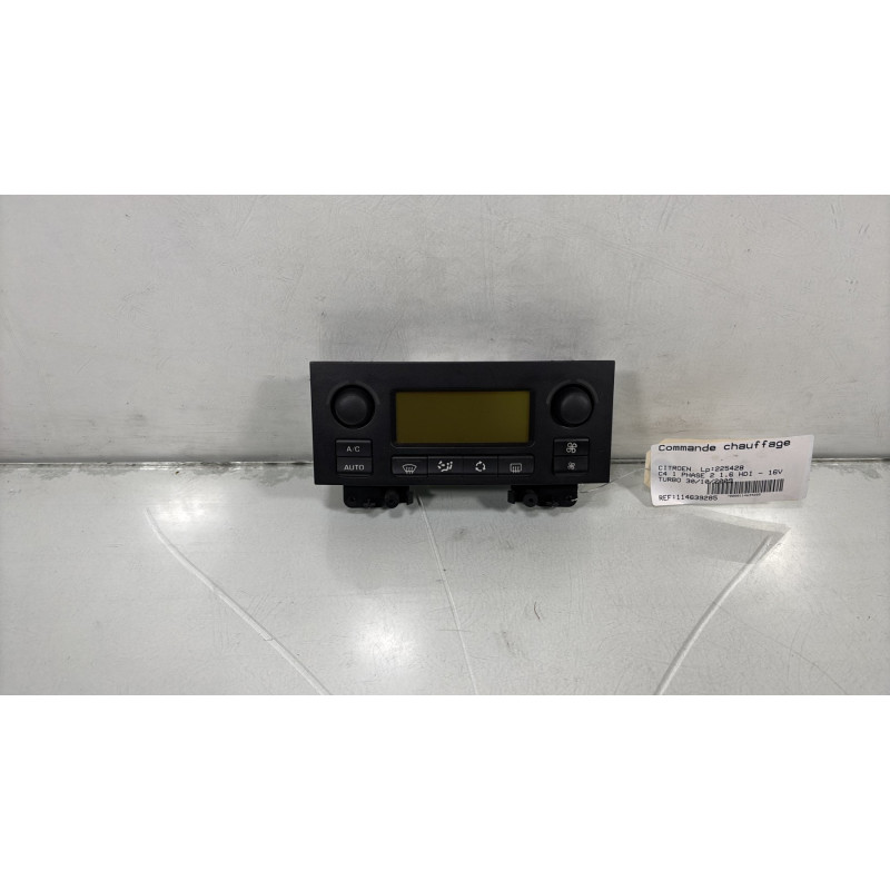 Commande chauffage CITROEN C4 1 Photo n°1