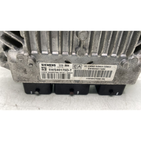 Calculateur moteur PEUGEOT 1007