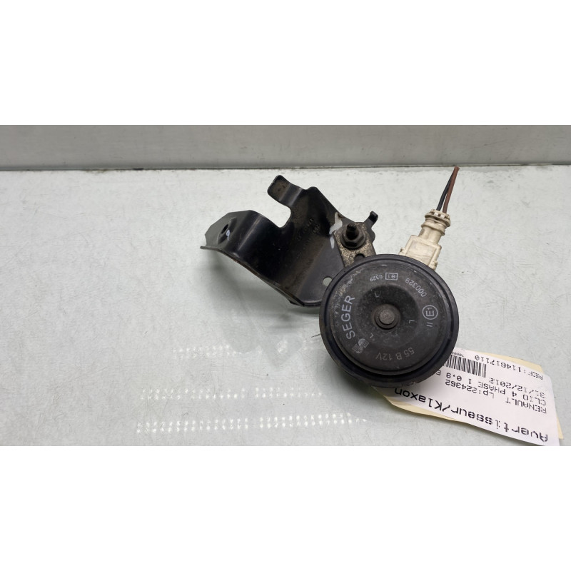 Avertisseur/Klaxon RENAULT CLIO 4 Photo n°1