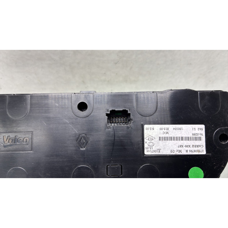 Commande chauffage RENAULT CLIO 4 Photo n°3