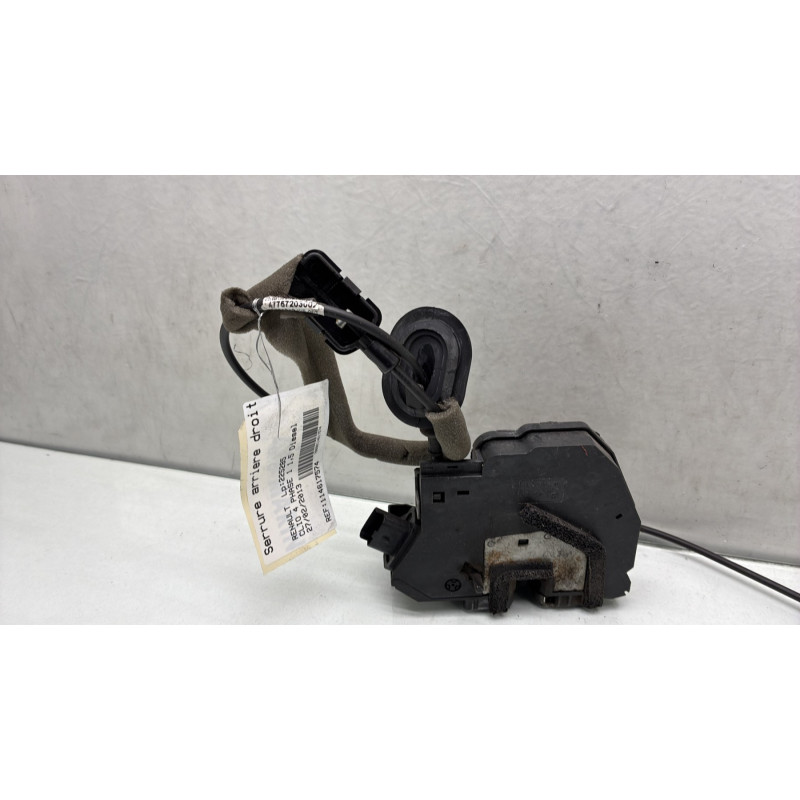 Serrure arriere droit RENAULT CLIO 4 Photo n°3