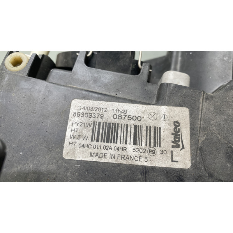 Optique avant principal gauche (feux)(phare) AUDI A4 1 Photo n°4