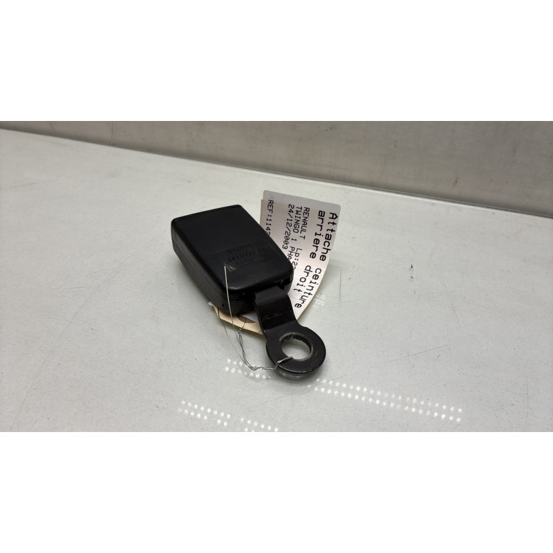 Attache ceinture arriere droit RENAULT TWINGO 1 Photo n°3