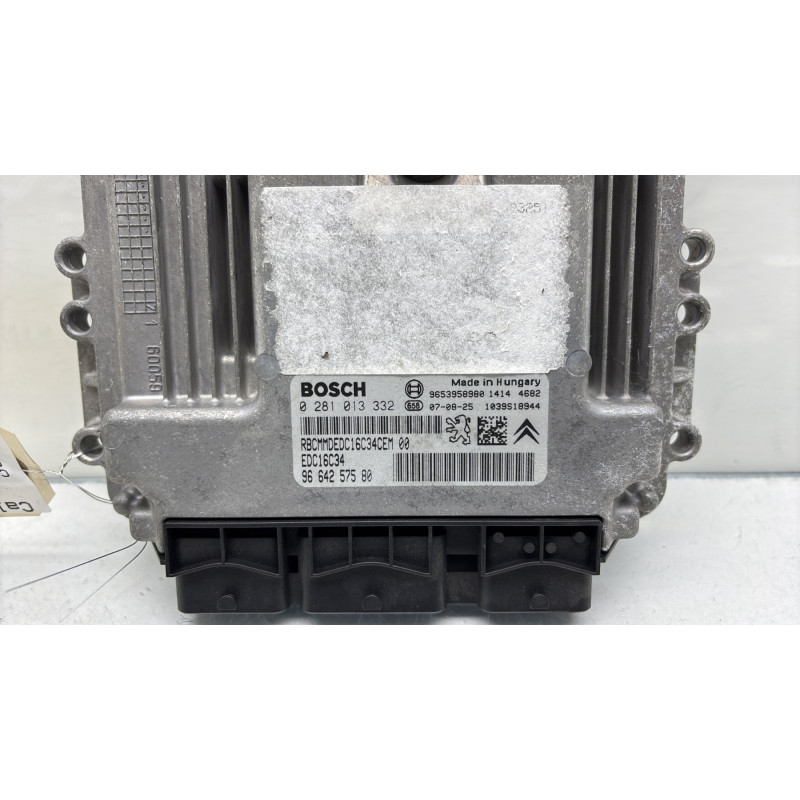 Calculateur moteur CITROEN C4 1 Photo n°2
