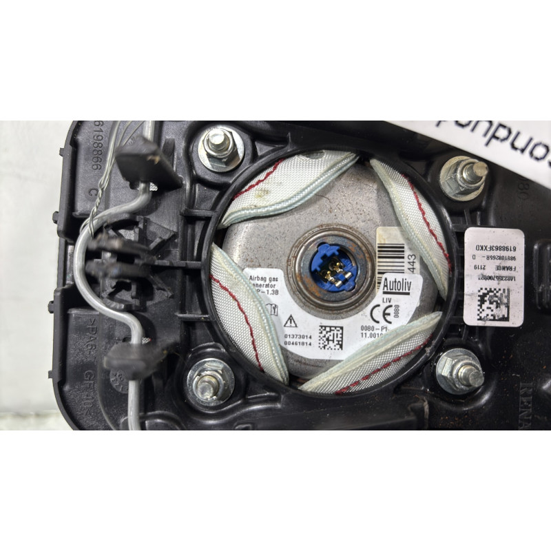 Air bag conducteur RENAULT CLIO 4 Photo n°5