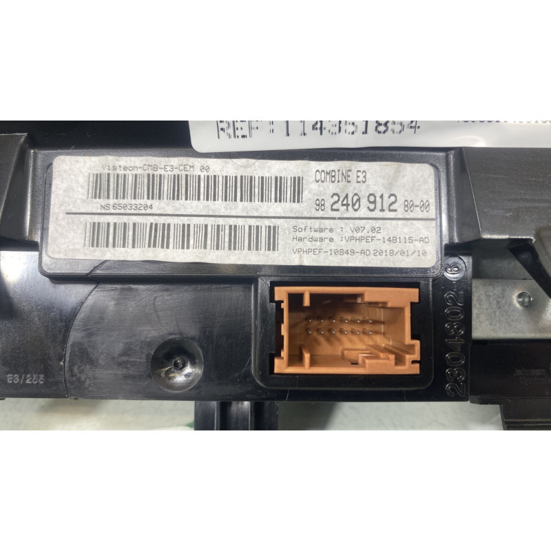 Compteur CITROEN C4 CACTUS Photo n°3