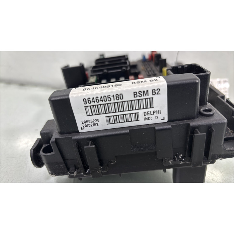 Boitier servitude moteur (BSM) PEUGEOT 206 Photo n°5