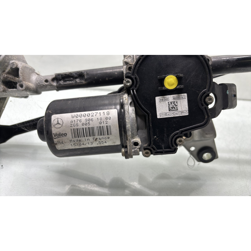 Moteur essuie glace avant MERCEDES CLASSE A 176 Photo n°6