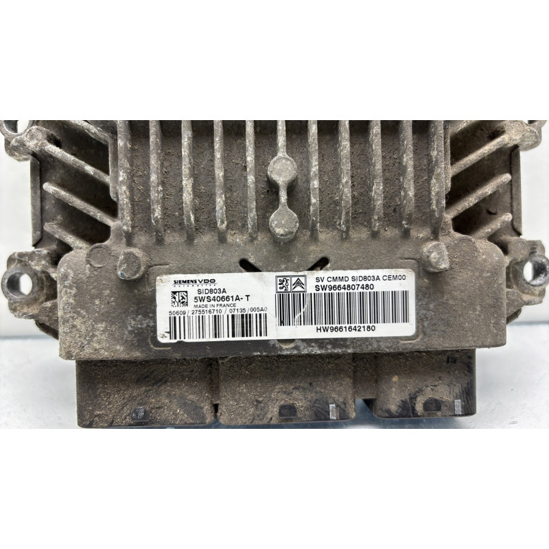 Calculateur moteur CITROEN JUMPY 2 Photo n°2