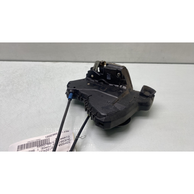 Serrure avant droit TOYOTA AVENSIS 3 Photo n°2
