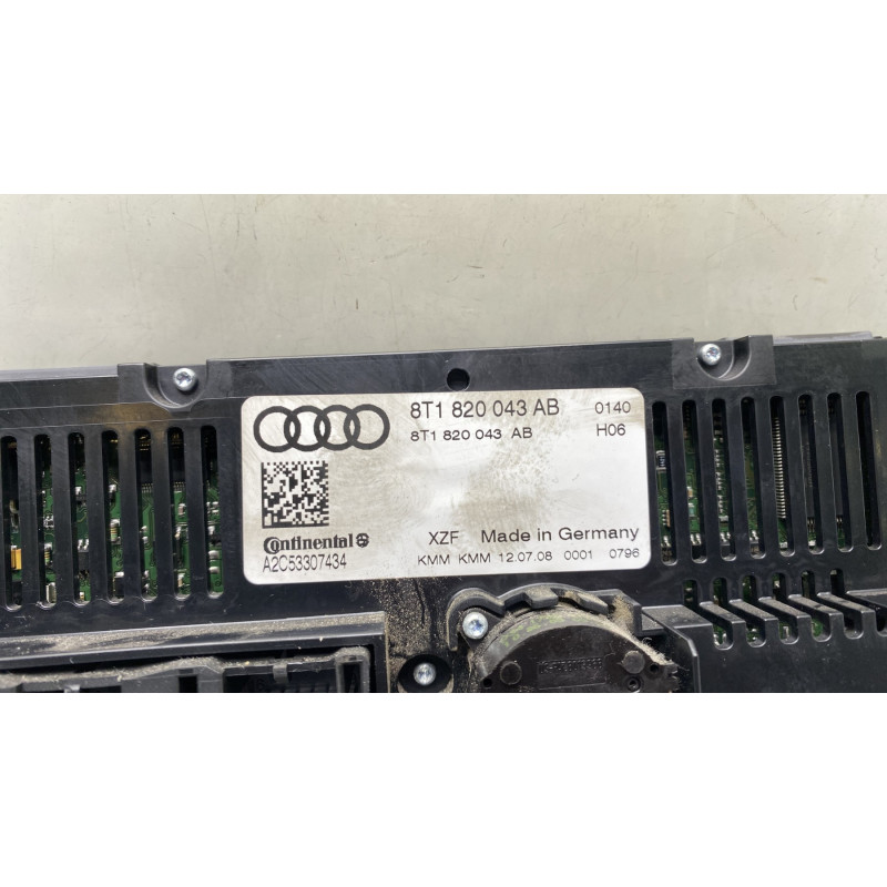 Commande chauffage AUDI A4 3 Photo n°3
