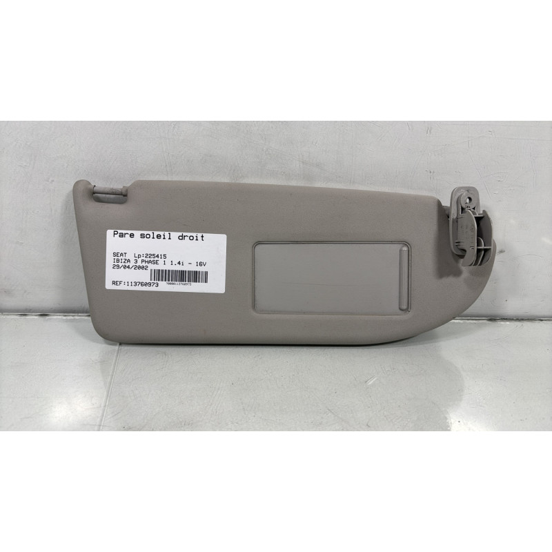 Pare soleil droit SEAT IBIZA 3 Photo n°1