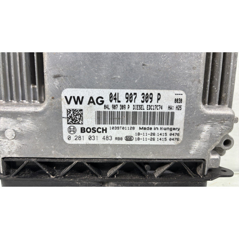 Calculateur moteur VOLKSWAGEN TOURAN 3 Photo n°2