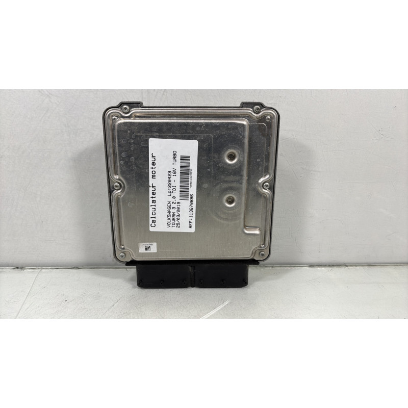 Calculateur moteur VOLKSWAGEN TOURAN 3 Photo n°3