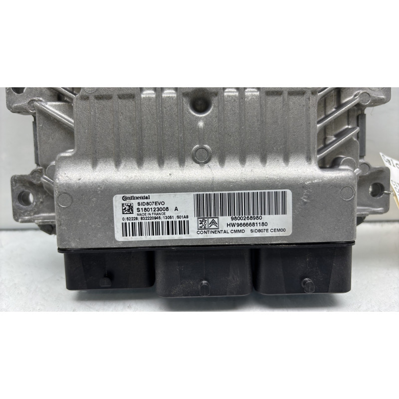 Calculateur moteur CITROEN C4 PICASSO 1 Photo n°2