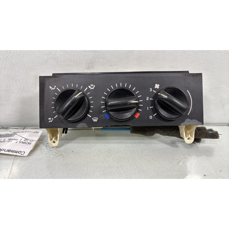 Commande chauffage RENAULT CLIO 1 Photo n°1
