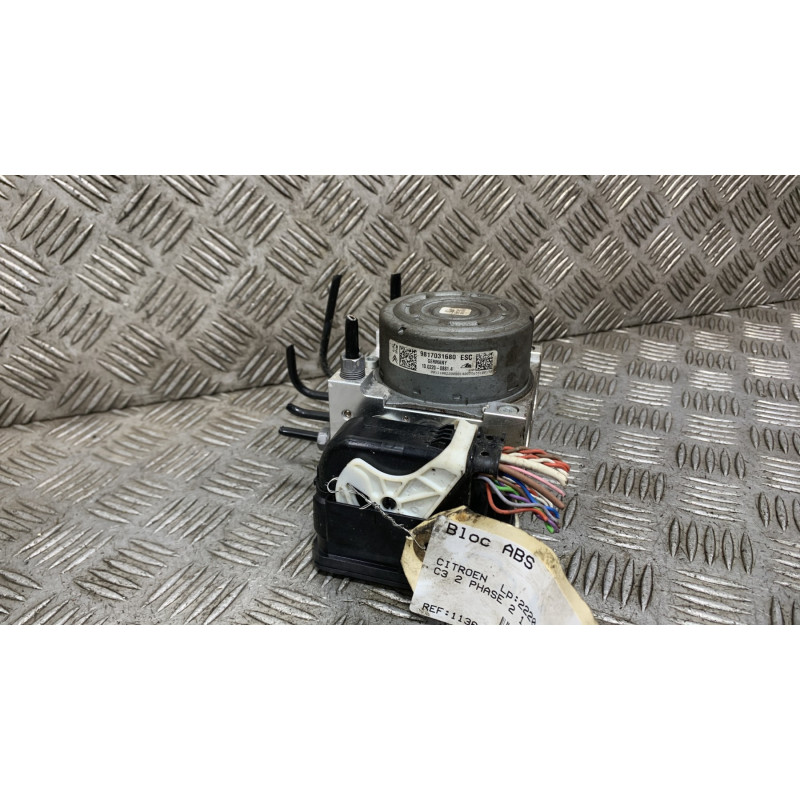Bloc ABS (freins anti-blocage) CITROEN C3 2 Photo n°1