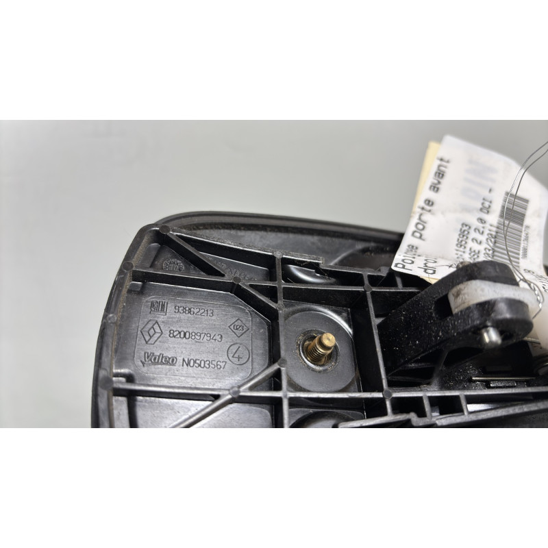 Poignee porte avant droit RENAULT TRAFIC 2 Photo n°4