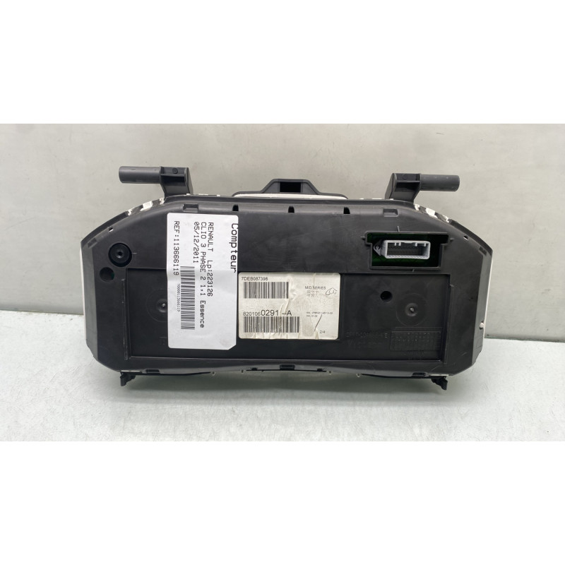 Compteur RENAULT CLIO 3 Photo n°2