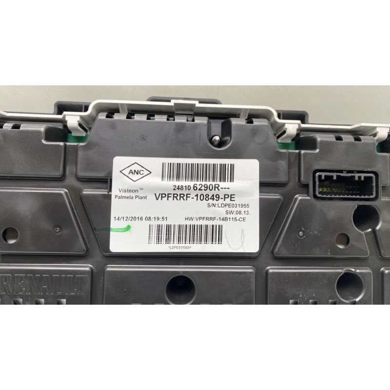 Compteur RENAULT CAPTUR 1 Photo n°3