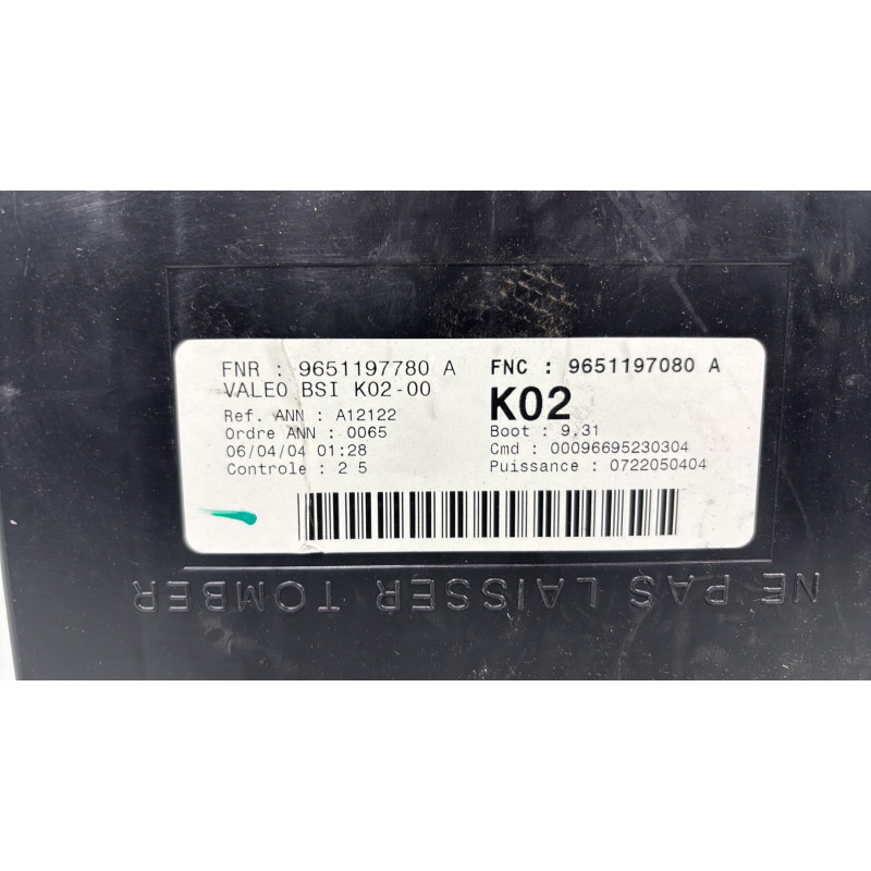 Kit de demarrage PEUGEOT 307 Photo n°7