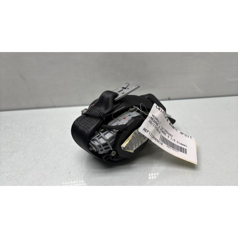 Pretensionneur de ceinture avant droit RENAULT MEGANE 3 Photo n°2