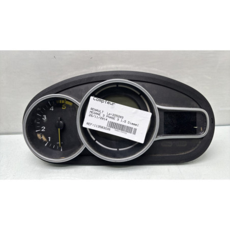Compteur RENAULT MEGANE 3 Photo n°1
