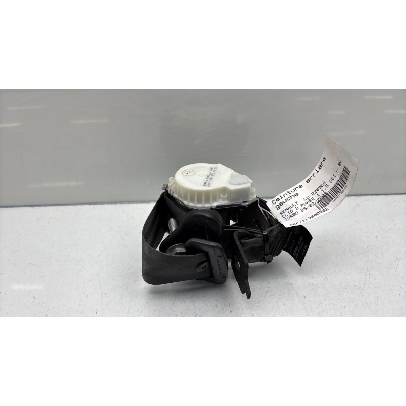 Ceinture arriere gauche RENAULT CLIO 3 Photo n°1