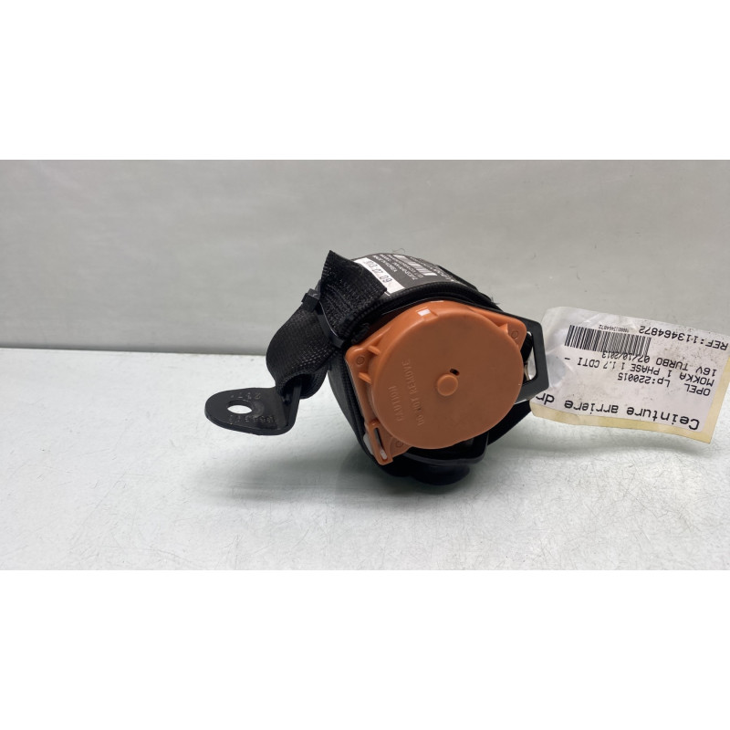 Ceinture arriere droit OPEL MOKKA 1 Photo n°1