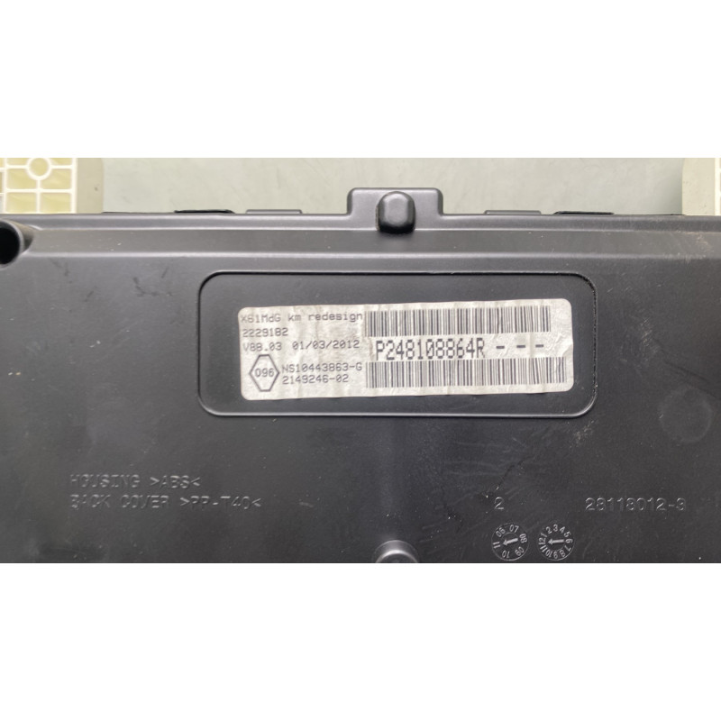 Compteur RENAULT KANGOO 2 Photo n°3