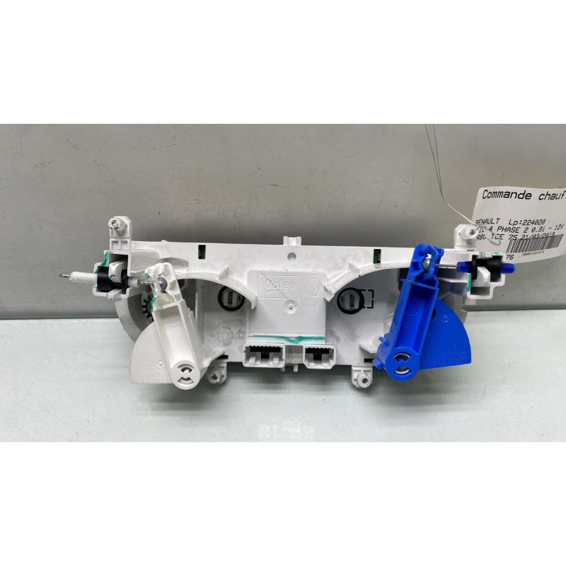 Commande chauffage RENAULT CLIO 4 Photo n°2