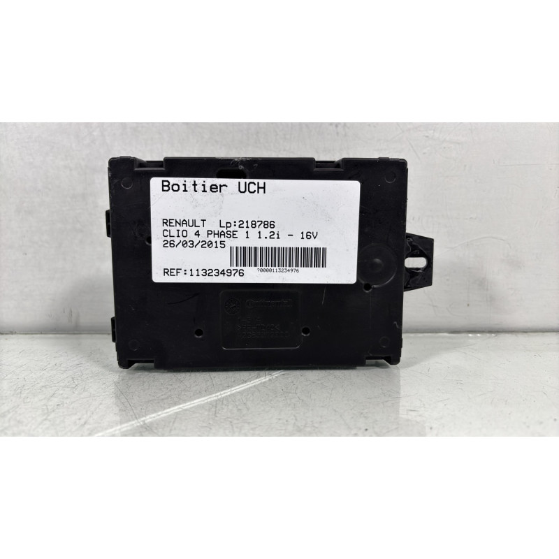 Boitier UCH RENAULT CLIO 4 Photo n°4
