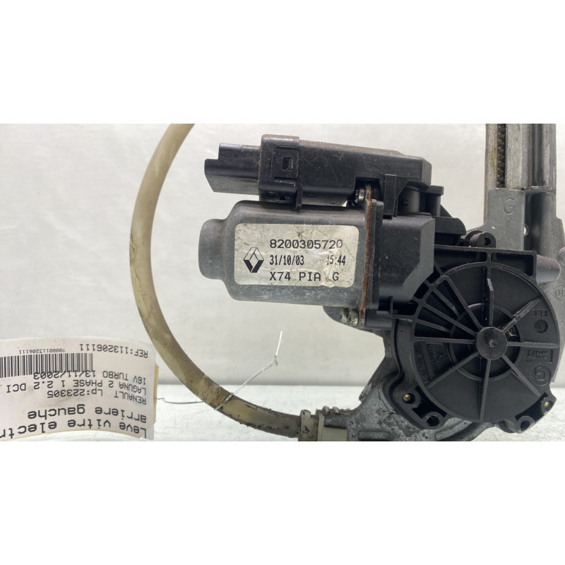 Leve vitre electrique arriere gauche RENAULT LAGUNA 2 Photo n°4